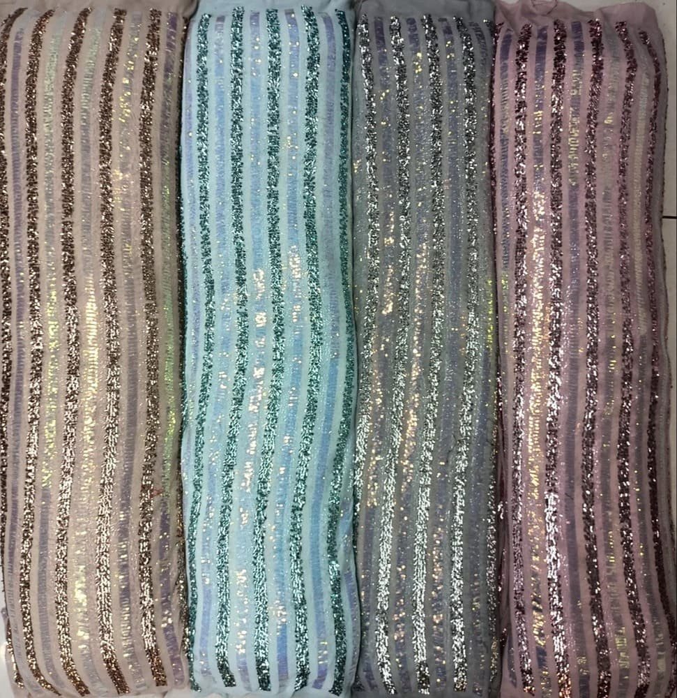 Embroidery Sequin Fabric